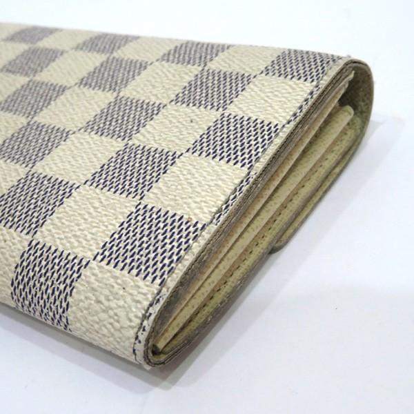 中古 ルイヴィトン 長財布 ポルトフォイユ・サラ ダミエアズール Bランク N61735 旧サラ レディース louis vuitton あすつく【送料無料】【西神店】｜brandritz｜10