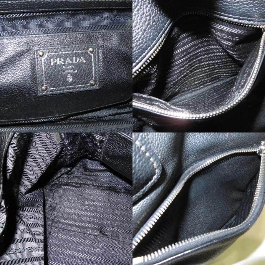 中古 プラダ レザー トートバッグ BN2795 ABランク ブラック NERO 大容量 PRADA レディース あすつく【送料無料】【西神店】｜brandritz｜10