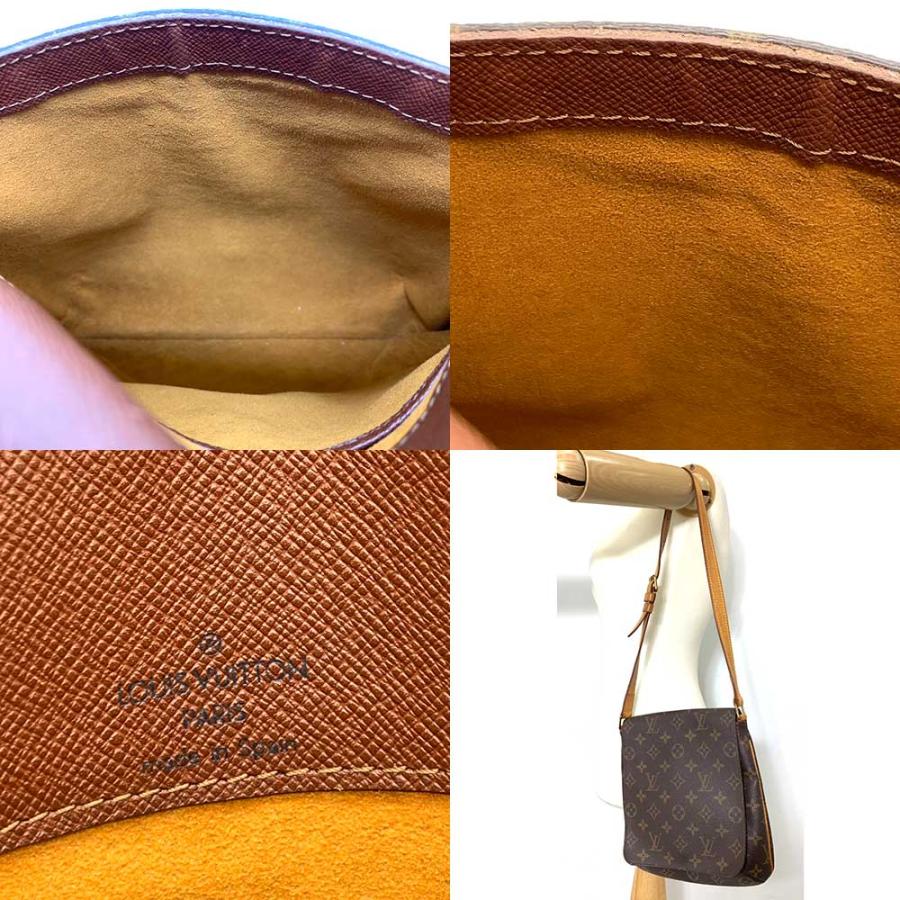 ルイヴィトン バッグ ミュゼットサルサ ショートショルダー ブラウン 茶 ABランク モノグラム PVC×レザー M51258 LOUISVUITTON あすつく 中古 宝塚店｜brandritz｜06