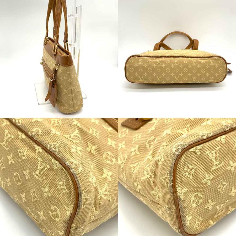 ルイヴィトン バッグ ルシーユPM ベージュ×ブラウン ハンドバッグ ABランク モノグラムミニ キャンバス×レザー M92684 LOUISVUITTON あすつく 中古 宝塚店｜brandritz｜03