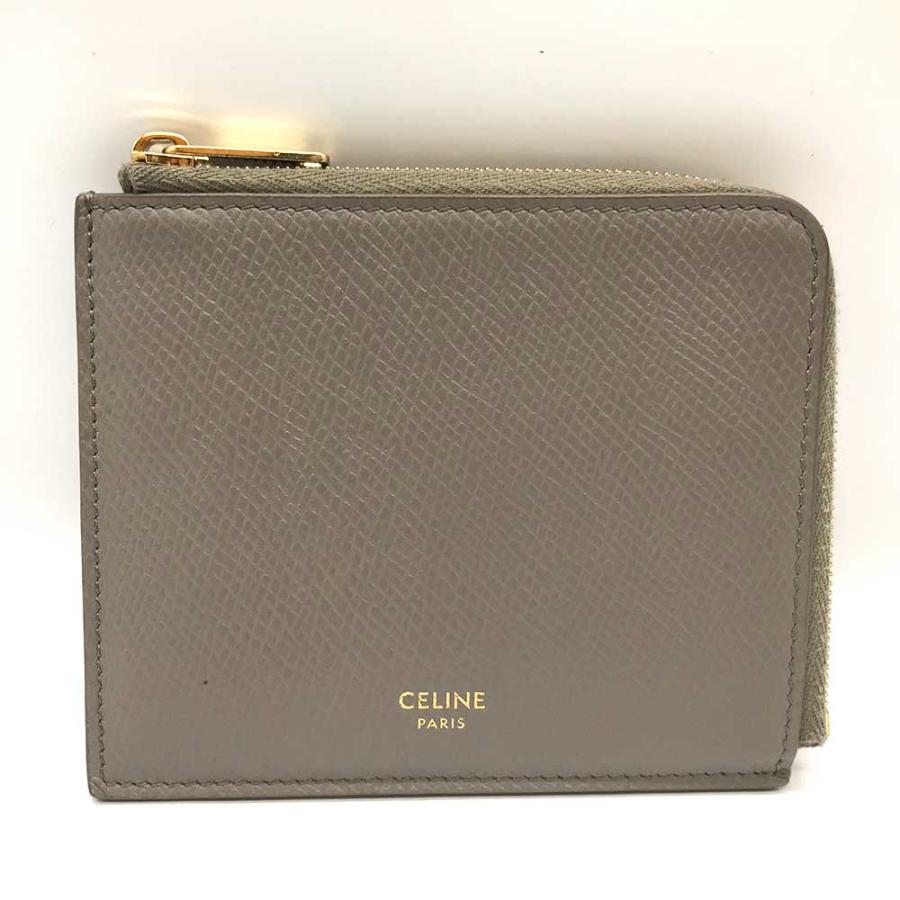 CELINE セリーヌ コンパクトウォレット ミニ財布 L字コイン CELINE セリーヌ コンパクトウォレット ミニ財布 L字コイン