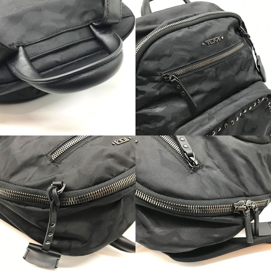 トゥミ バックパック スタッズ 迷彩 リュックサック ブラック 黒 トゥミ バックパック スタッズ 迷彩 リュックサック ブラック 黒