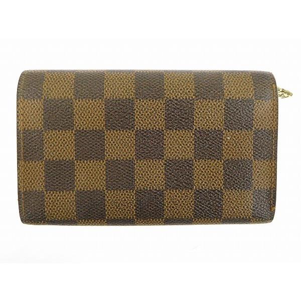 ルイヴィトン 財布 LOUIS VUITTON 二つ折り財布 ダミエ 中古 X13131｜brands｜02