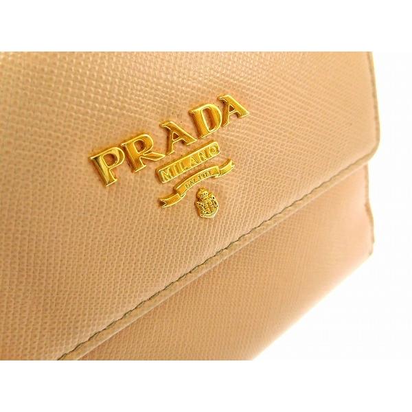 プラダ 財布 レディース (メンズ可) PRADA コインケース 小銭入れ Ｇ金具 中古 X13261｜brands｜06