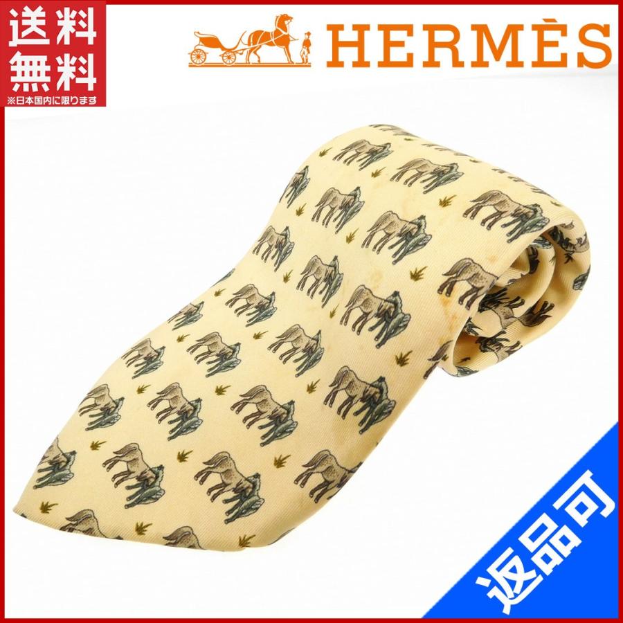 [閉店セール]エルメス HERMES ネクタイ 中古 X14499｜brands