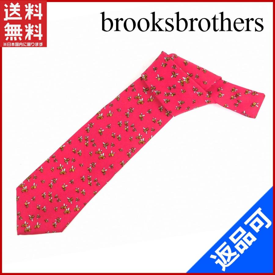 [閉店セール]ブルックス ブラザーズ brooksbrothers ネクタイ 蜂 中古 X15008｜brands