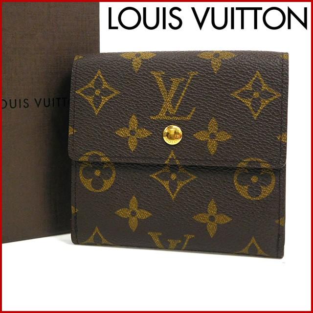 最新デザインの Wホック財布 二つ折り財布 Vuitton Louis メンズ可 レディース 財布 ルイヴィトン 財布 二つ折り ルイヴィトン M X 中古 モノグラム エリーズ 財布 Smartlightingco Com