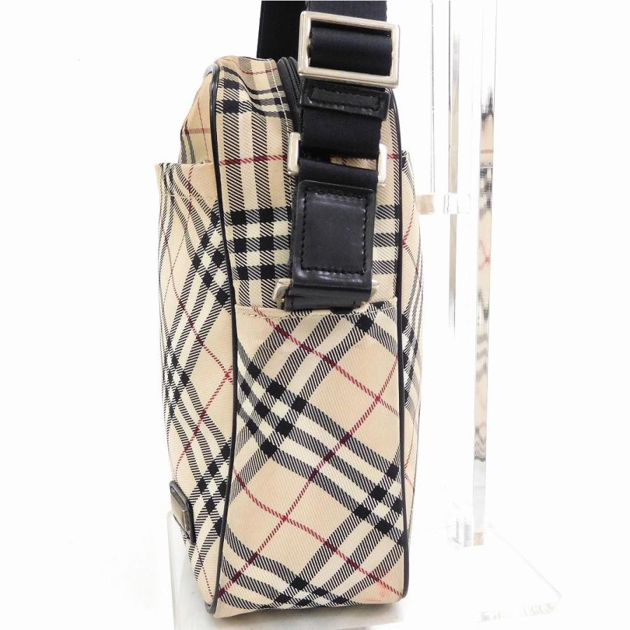 バーバリー バッグ レディース (メンズ可) BURBERRY ショルダーバッグ ブルーレーベル ノバチェック 中古 返品可 X17361｜brands｜03