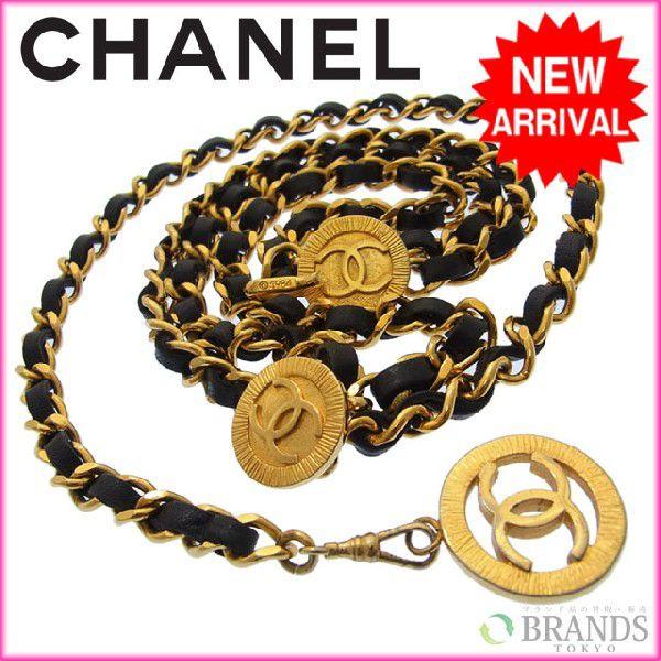 シャネル CHANEL ベルト ココマーク 中古 X2983｜brands