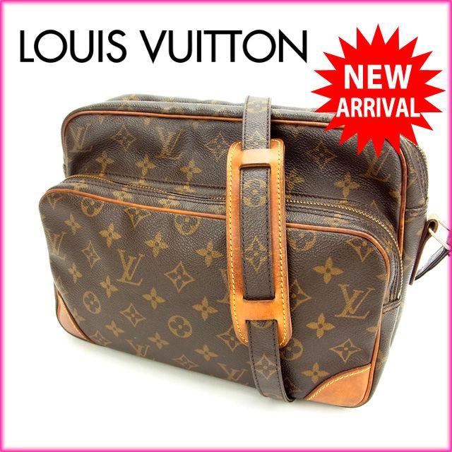 素晴らしい品質 ルイヴィトン X5024 中古 モノグラム ナイル M 斜めがけショルダー ショルダーバッグ Vuitton Louis メンズ可 レディース バッグ ルイヴィトン バッグ ショルダー バッグ