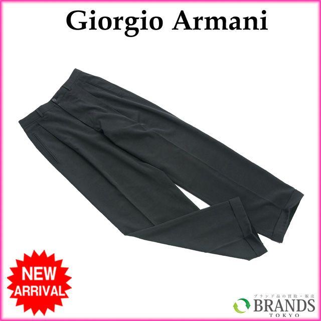 ジョルジオ・アルマーニ GIORGIO ARMANI パンツ スラックス メンズ 46サイズ センタープレス [中古] 人気 激安 X5959｜brands