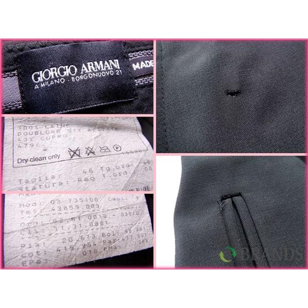 ジョルジオ・アルマーニ GIORGIO ARMANI パンツ スラックス メンズ 46サイズ センタープレス [中古] 人気 激安 X5959｜brands｜06