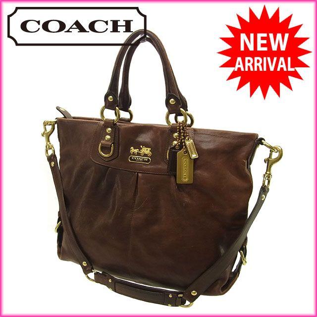 国内外の人気 マディソン ロゴ 馬車プレート付き ハンドバッグ ２wayショルダーバッグ Coach メンズ可 レディース バッグ コーチ バッグ ２wayショルダー コーチ ジュリアン X7295 中古 バッグ Services Luthercare Com
