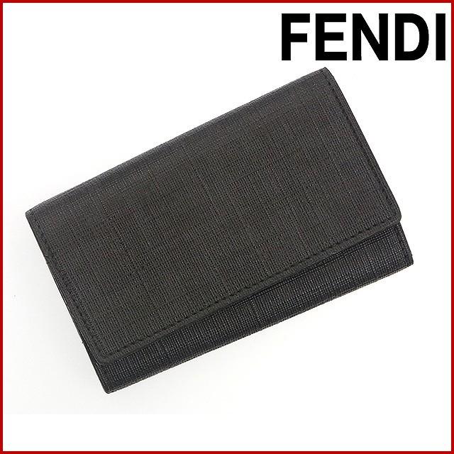 FENDI フェンディ キーケース 6連キーケース ズッカ 中古 X9058 :X9058 