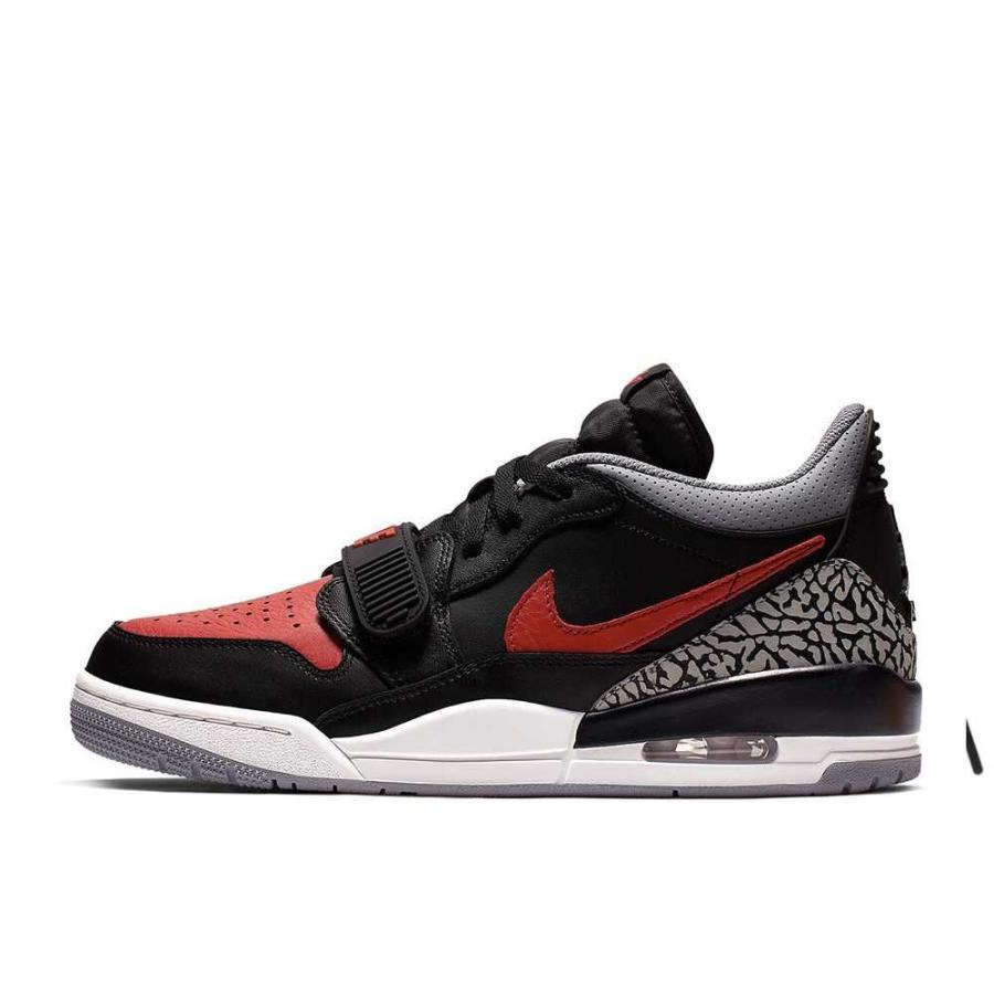 air jordan legacy 312 black red