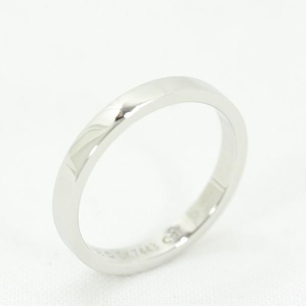 Cartier（カルティエ） 指輪 Pt950 エングレーブド ウェディング