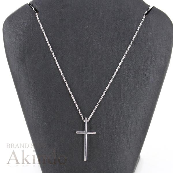 TIFFANY&Co. ティファニー ネックレス クロス K18WG ホワイト TIFFANY&Co. ティファニー ネックレス クロス K18WG ホワイト