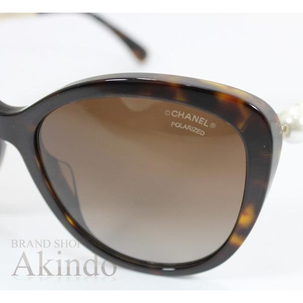 CHANEL シャネル サングラス パール付き ブラウン CH5338H CHANEL シャネル サングラス パール付き ブラウン CH5338H