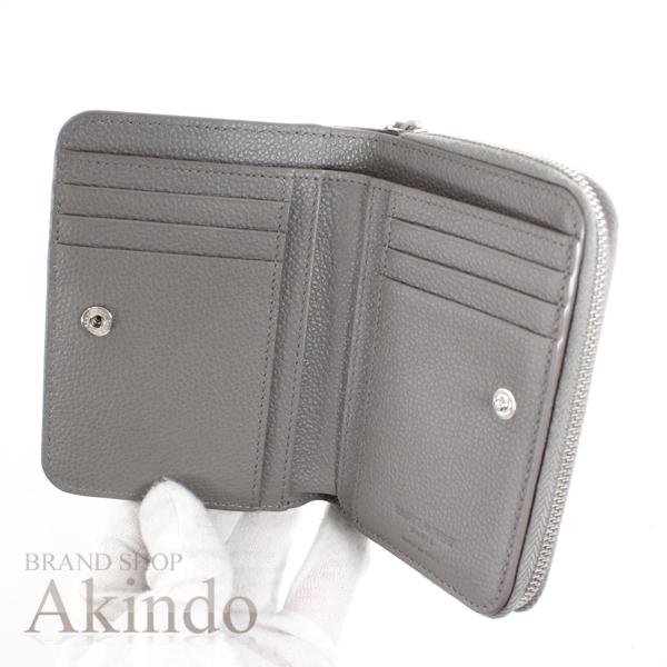 SAINT LAURENT サンローラン 二つ折り財布 リヴゴーシュ コンパクト