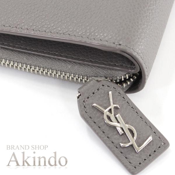 SAINT LAURENT サンローラン 二つ折り財布 リヴゴーシュ コンパクト