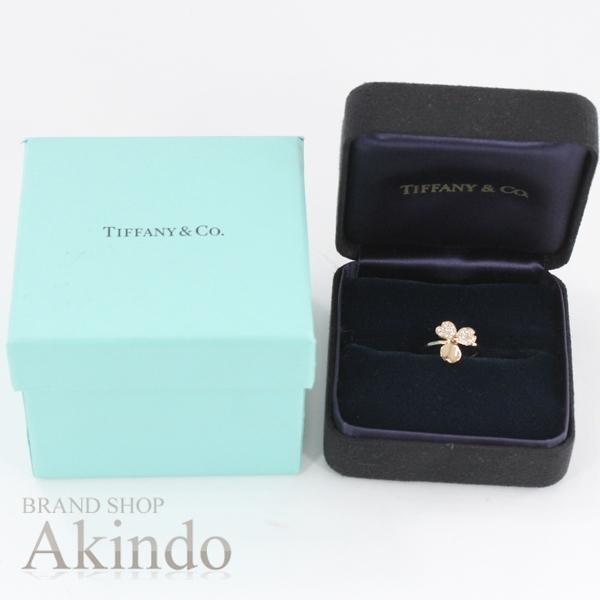 ティファニー リング ペーパーフラワー ダイヤモンド K18PG RG ピンクゴールド ローズゴールド #9 レディース TIFFANY｜brandshop-akindo｜10