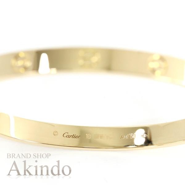 LOVE（Cartier） 【ほぼ未使用】カルティエ ラブブレス 新型