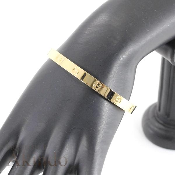 LOVE（Cartier） 【ほぼ未使用】カルティエ ラブブレス 新型