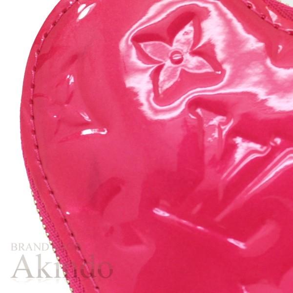 ルイヴィトン コインケース ヴェルニ ハート型 ポルトモネクール