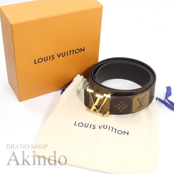 【新品・未使用】ルイヴィトン NIGO サンチュール LV ピラミッド ストライプ ベルト 90〜100cm モノグラム限定メンズ M0470の画像
