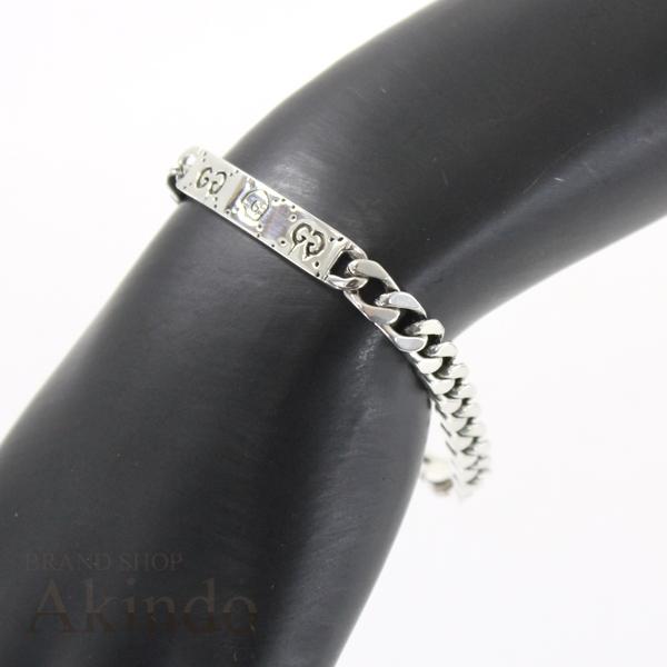 GUCCI（グッチ） 【新品同様】グッチ ブレスレット ゴースト GG