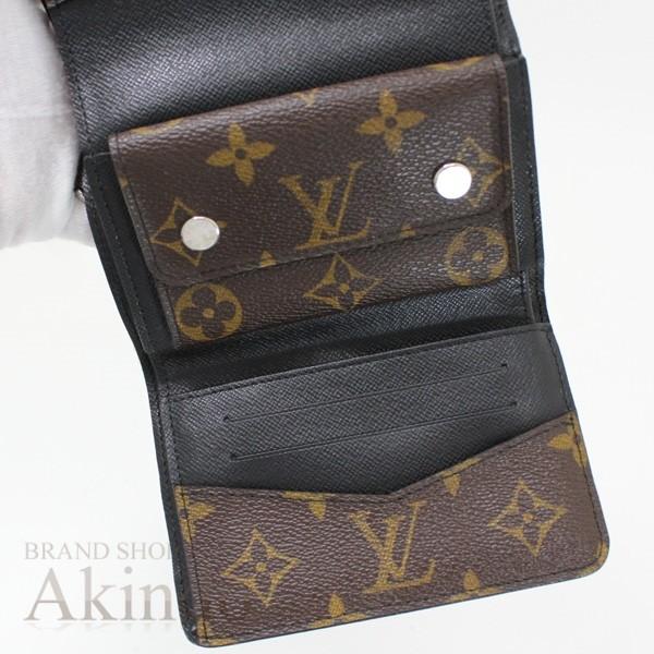 LOUIS VUITTON ルイヴィトン 3つ折り財布 チェーン付 モノグラム