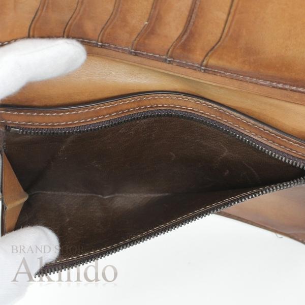 Berluti（ベルルッティ） 二つ折り長財布 サンタル スクリットレザー