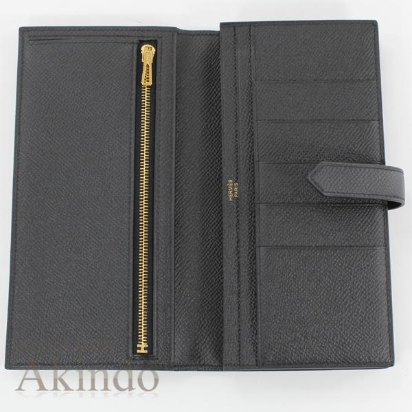 HERMES エルメス 長財布 ベアンスフレ マチ有り 二つ折り HERMES エルメス 長財布 ベアンスフレ マチ有り 二つ折り