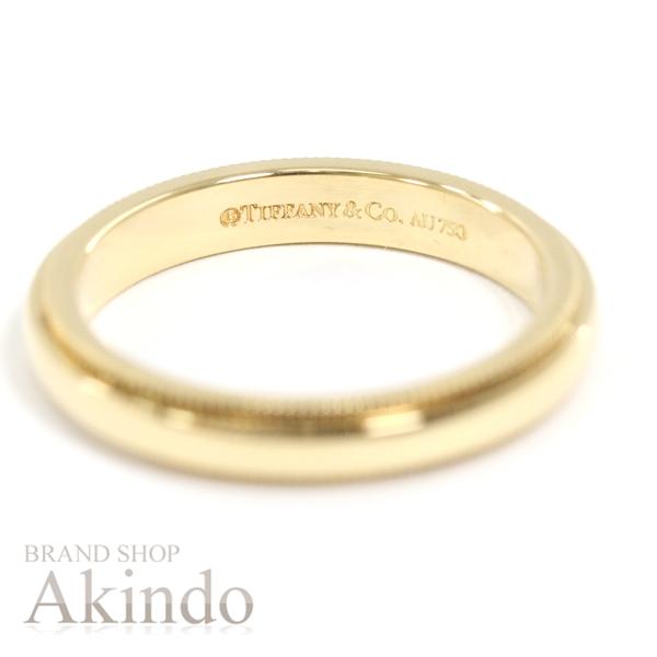 TIFFANY&Co.（ティファニー） リング ミルグレイン 指輪 イエロー