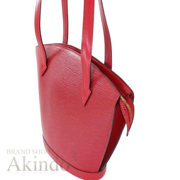 ルイヴィトン M52337 トートバッグ レッド LOUIS VUITTON サンジャック