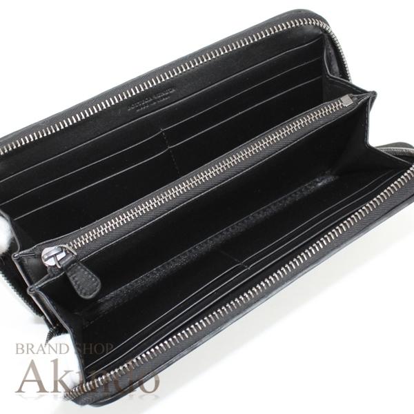 h47 ボッテガヴェネタ　イントレチャート　長財布　ブラック　ラウンドファスナー ボッテガ 財布 ヴェネタ BOTTEGA VENETA 長財布 レディース ラウンド