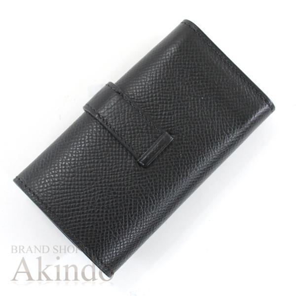 HERMES 【新品】エルメス キーケース 4連 ベアン 黒ブラック HERMES 【新品】エルメス キーケース 4連 ベアン 黒ブラック
