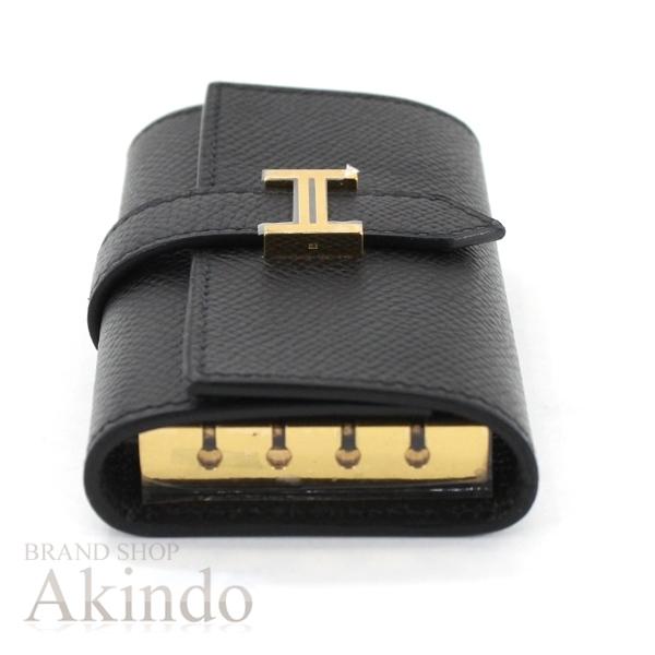 HERMES 【新品】エルメス キーケース 4連 ベアン 黒ブラック HERMES 【新品】エルメス キーケース 4連 ベアン 黒ブラック