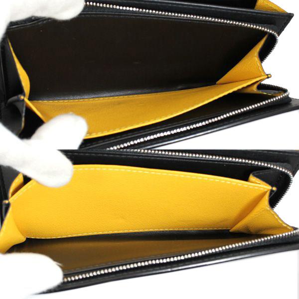 GOYARD（ゴヤール） 長財布 黒 PVC ヴァレンヌ 二つ折り長財布