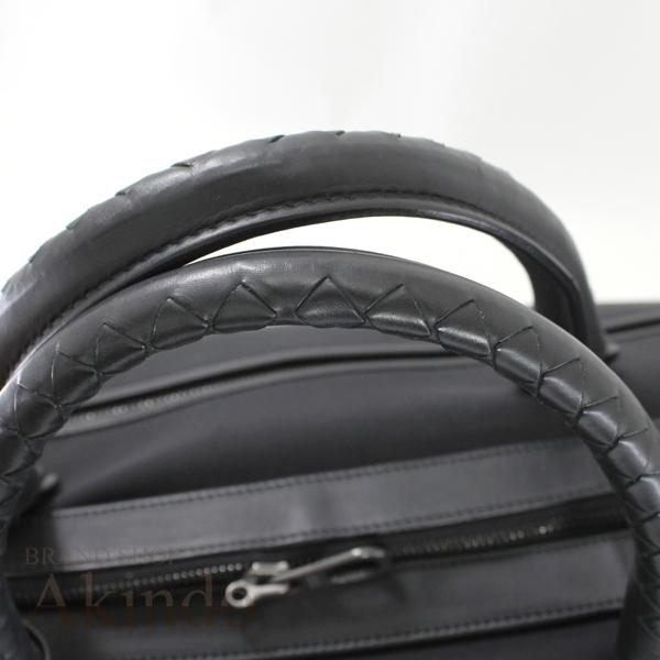 BOTTEGA VENETA ボッテガヴェネタ ボストンバッグ ナイロン 黒 BOTTEGA VENETA ボッテガヴェネタ ボストンバッグ ナイロン 黒