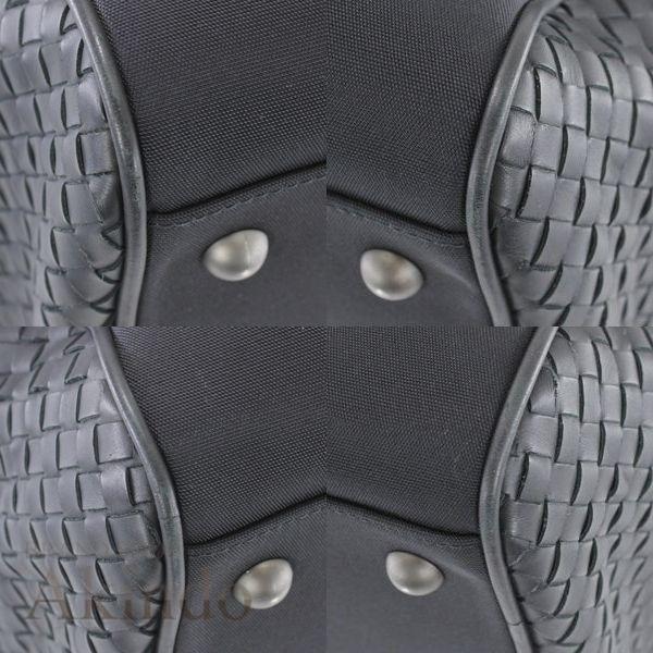 BOTTEGA VENETA（ボッテガ・ヴェネタ） ボストンバッグ ナイロン 黒