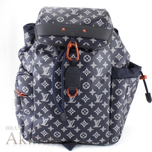 【新品・未使用】ルイヴィトン ディスカバリー バックパック リュックサック モノグラム・インク メンズ M43693 ネイビー 紺 クール 大容量 | LOUIS VUITTON