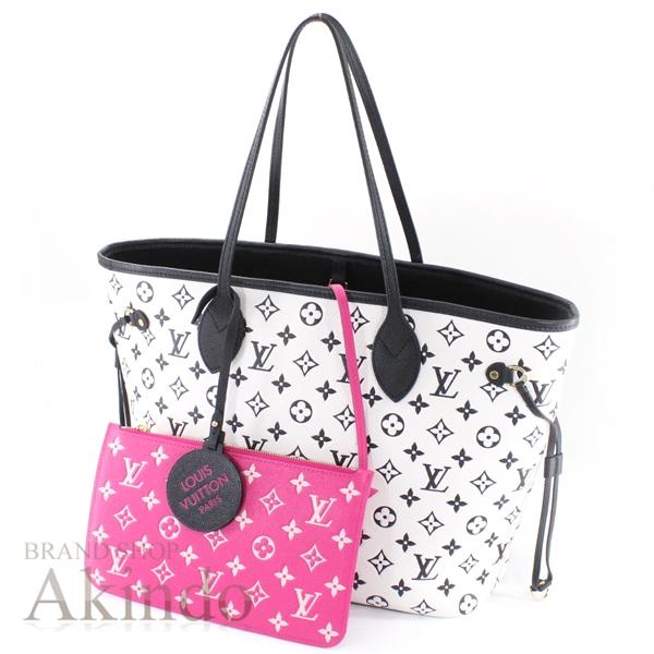 【極美品】ルイヴィトン　アンプラント　ネヴァーフル　MM ポーチ付き LOUIS VUITTON（ルイ・ヴィトン） 【新品・未使用】ルイヴィトン
