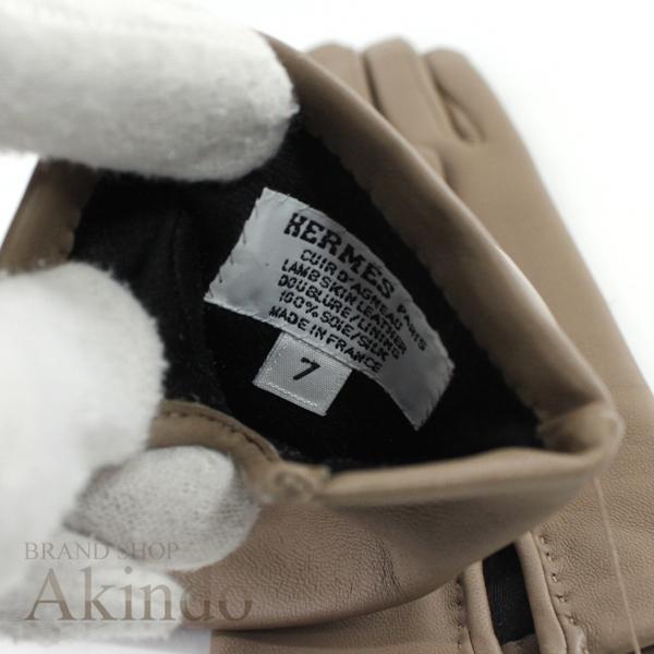 HERMES 【新品】エルメス グローブ 手袋 レディース サイズ 7 HERMES 【新品】エルメス グローブ 手袋 レディース サイズ 7