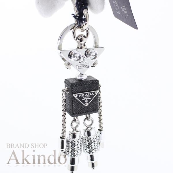 PRADA 【新品】プラダ バッグチャーム キーホルダー ロボット PRADA 【新品】プラダ バッグチャーム キーホルダー ロボット
