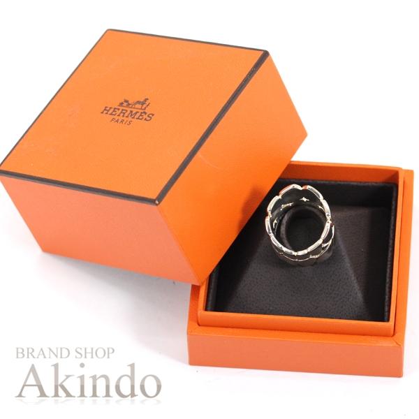 HERMES 【新品】エルメス ニロティカス・エクラ リング シルバー HERMES 【新品】エルメス ニロティカス・エクラ リング シルバー