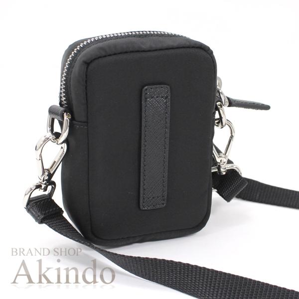 PRADA 【新品】プラダ ミニショルダーバッグ ポーチ 黒ブラック PRADA 【新品】プラダ ミニショルダーバッグ ポーチ 黒ブラック