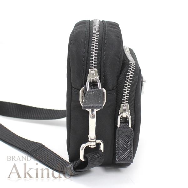 PRADA 【新品】プラダ ミニショルダーバッグ ポーチ 黒ブラック PRADA 【新品】プラダ ミニショルダーバッグ ポーチ 黒ブラック