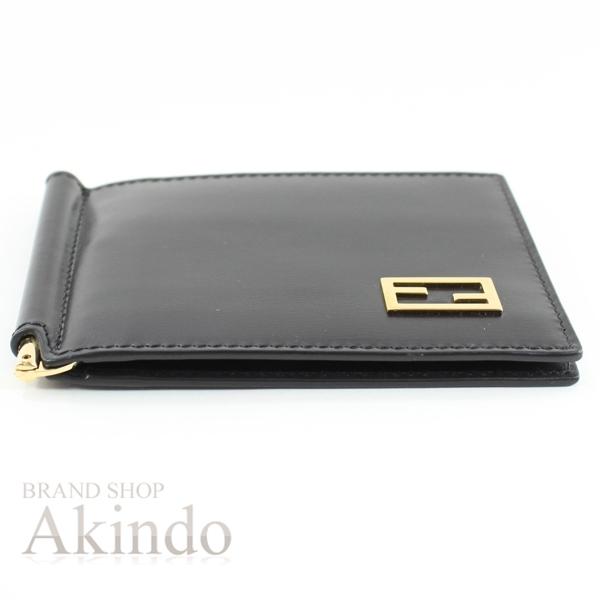 FENDI 【未使用】フェンディ 二つ折り財布 マネークリップ付き FENDI 【未使用】フェンディ 二つ折り財布 マネークリップ付き