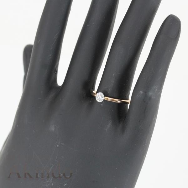 TIFFANY&Co. ティファニー リング ビゼット ダイヤモンド #11.5 TIFFANY&Co. ティファニー リング ビゼット ダイヤモンド #11.5